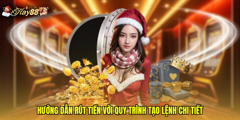 Hướng dẫn rút tiền với quy trình tạo lệnh chi tiết