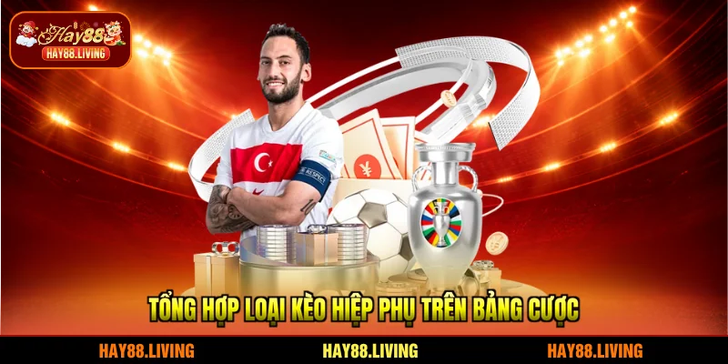 Tổng hợp loại kèo hiệp phụ trên bảng cược